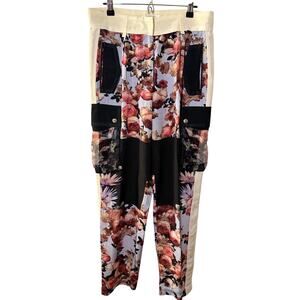 Givenchy Floral Silk Cargo Pants - Luxury Streetwear